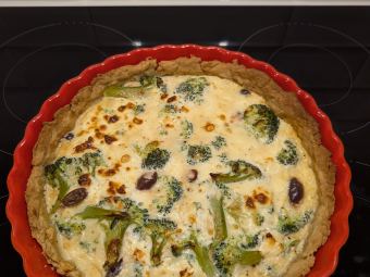 Broccoli Feta Pie