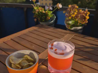 Campari sour