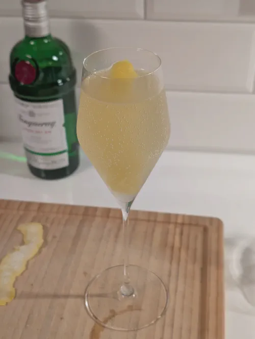 Elderflower Champagne Cocktail