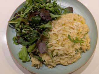 Lemon-asparagus risoni